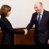 Traian Băsescu s-a întâlnit cu Maia Sandu la Chișinău: „S-ar putea ca viitorul președinte al României să fie un președinte al Unirii”