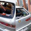 Un şofer din Neamţ şi-a distrus maşina live pe Facebook, de faţă cu poliţiştii, după ce îi fusese reţinut certificatul de înmatriculare