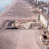 Imagini dezolante de la malul mării: În mijlocul plajei Mamaia a apărut peste noapte un adevărat șantier