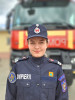 Ioana Toader, prima femeie pompier de intervenții din Neamț: „Viața cazonă este grea, dar frumoasă”