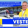 Adrian Veştea: Braşovul va avea cel mai mare traseu de tren metropolitan din România. Acesta va contribui la rezolvarea problemei traficului în zona periurbană a oraşului