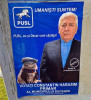 Un candidat la Primăria Suceava și-a pus pisica în afiș
