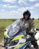 VIDEO Anchetă după ce Diana Șoșoacă s-a filmat în uniformă militară, pe o motocicletă a poliției