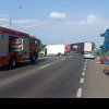 Accident în lanț în apropiere de Timișoara, cu patru autovehicule implicate UPDATE Cum s-a produs accidentul