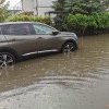 Gospodării inundate în Timișoara, după o ploaie torențială
