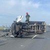 Trafic îngreunat pe autostrada A1, în Timiş, în urma unui accident