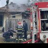 Incendiu la o casă din Parincea, produs din cauza unor substanțe inflamabile. O persoană a suferit arsuri grave