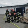 Exerciţiu cu forţe şi mijloace în teren pentru gestionarea unei situaţii de urgenţă produsă la un operator econimic din localitatea Doicești