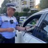 Șofer drogat, depistat de polițiști, pe o stradă din Târgoviște 