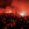 VIDEO Nebunie pe străzile din Pireu - Imaginile bucuriei după ce Olympiacos a câștigat UEFA Conference League