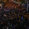 50.000 de georgieni au protestat, pe o ploaie torențială, împotriva legii „agenților străini” inspirată din Rusia