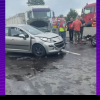 Accident în lanț pe cel mai circulat drum din România. Un camion a lovit 6 mașini pe DN1. Traficul spre București a fost deviat