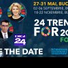 Confederația Națională pentru Antreprenoriat Feminin – CONAF lansează 24 TRENDS FOR 2024. Forumul va transmis live pe site-ul digi24.ro