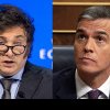 Javier Milei îl atacă pe premierul spaniol: „Pedro Sanchez este de râsul Europei în materie de diplomaţie”