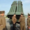 Kim Jong Un a testat din nou lansatorul de rachete multiple și a inspectat artileria nord-coreeană