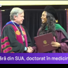 La doar 17 ani, o fată și-a luat doctoratul în medicină