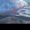 Un vulcan din Islanda a erupt pentru a cincea oară în șase luni. Ca o arteziană de foc, a aruncat lavă până la 50 de metri în aer