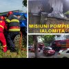 Ialomița: Explozie la o garsonieră din Slobozia, incendiu la Urziceni, accident rutier la Nicolești – Misiunile pompierilor din acest weekend.