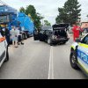 Accident la Lița / Trei persoane au ajuns la spital