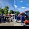 (foto) Mii de oameni, la Cimitirul „Sfântul Lazăr”, de Blajini: Numărul de autobuze a fost suplinit, iar șoferii sunt rugați să parcheze regulamentar