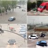 Inundaţii de proporţii în Grecia: O furtună cu ploi şi grindină a făcut prăpăd la Salonic. Străzile au fost acoperite de apă, şoferii şi-au abandonat maşinile