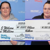 O femeie, dublă câștigătore a premiului de 1 milion de dolari la loto