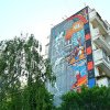 „Visul Olimpic”, văzut prin ochii unui pictor: Un mural dedicat sportivilor calificaţi la JO a apărut pe o clădire din capitală