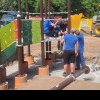 Modernizarea spațilui de joacă pentru copii din Parcul „Avram Iancu”, aproape de finalizare