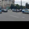 Autospecială de poliţie, avariată într-un accident produs în Craiova