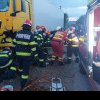Mureş: Un camion a intrat în terasa unui magazin, rănind șase persoane