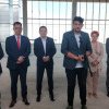 (VIDEO) Terminalul Aeroportului Craiova şi Şoimul modernizat au atras doi miniştri la Craiova