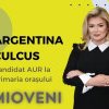 Argentina Culcuș, candidat AUR la primăria Mioveni: Cei care au fost 25 de ani la conducerea orașului au avut timp să arate ce pot