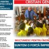 Cristian Gentea, primar Pitești: Sprijin pentru societatea civilă! Parteneriate pentru comunitate!