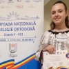 Carina Zbutea, elevă a Seminarului Teologic Ortodox din Alba Iulia, premiul special la faza națională a olimpiadei de religie