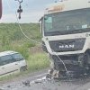 Accident cumplit pe DN 1. Impact între o maşină și un camion, patru persoane au decedat