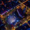 Imagini impresionante la Zilele Clujului. Cum s-a văzut Piața Unirii din dronă.