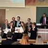 Echipa Facultății de Drept Timișoara a obținut Premiul pentru cele mai bune pledoarii scrise din concursul Moot Competition
