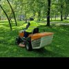 Toate firmele contractate de Primăria Timișoara pentru întreținerea spațiilor verzi au ieșit pe teren la tăiat iarbă