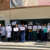 Angajații Agenției pentru Protecția Mediului Iași au protestat împotriva discriminărilor salariale din sistem