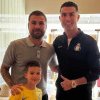 Adrian Mutu s-a întâlnit cu Cristiano Ronaldo în Arabia Saudită. „Briliantul” i-a făcut o surpriză fiului său, Tiago