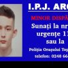 Argeș: Un băiat de 15 ani a dispărut. Poliția îl caută