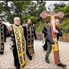 „Drumul Crucii” refăcut de preoții și enoriașii din Topoloveni în frunte cu primarul Boțîrcă