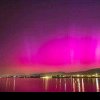 Imagini impresionante cu Aurora Boreală pe cerul Piteştiului. Explicaţia unui specialist