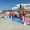 Aeroportul Internaţional Avram Iancu Cluj sărbătorește pasagerul cu numărul 1 milion în anul 2024 pentru a 13-a oară în istoria sa