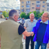 Primarul Mircea Moroșan, în discuții libere cu cetățenii Huedinului pentru a le afla preocupările