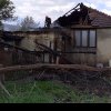 Incendiu provocat de un trăsnet în Cornești