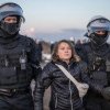 Activista Greta Greta Thunberg a dat de probleme: A fost arestată chiar în țara sa natală