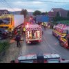 Foto: Accident cu opt victime în Mureș: Impact devastator între două camioane și un autoturism