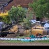 FOTO Tragedie cumplită în Marea Britanie: Un avion s-a prăbușit în timpul zborului la un eveniment memorial
