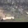 FOTO-VIDEO Dronele ucrainene cad ca muștele pe front: rușii atacă de pe motociclete și ATV-uri